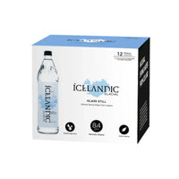 Icelandic Glacial Still Natural Spring Mineral Water in Glass 12 Pack Case